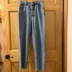 PACSUN high rise straight jeans sz27